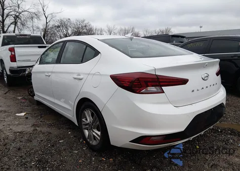 2019 Hyundai Elantra Sel из США, поврежденный, VIN 5NPD84LF3KH423677